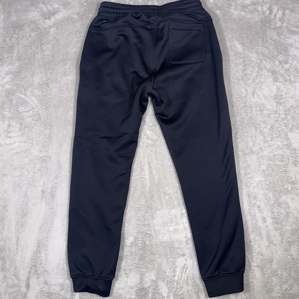 Under Armour Pants Men's Large Black‎ Joggers Athletic Run Gym Cold Gear Pants - Picture 8 of 10